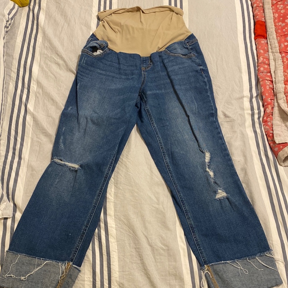 Maternity Jean capri